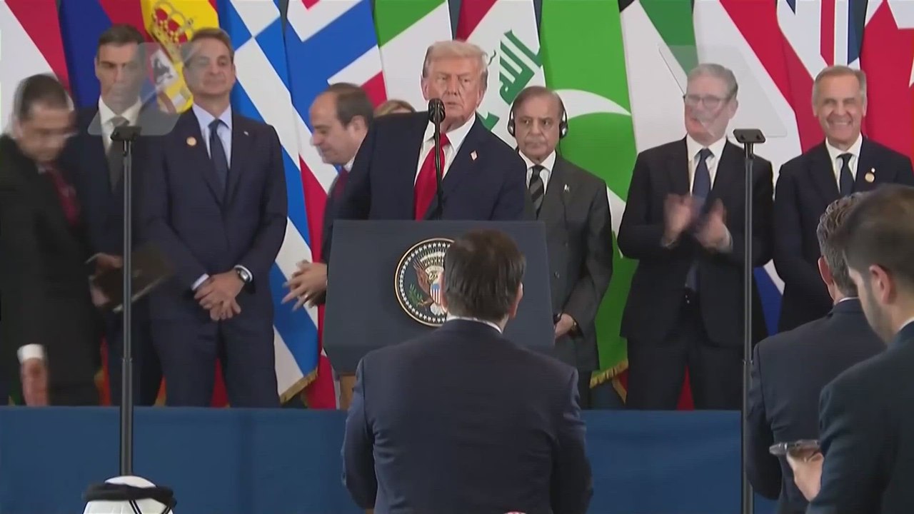 Trump Delivers Powerful Address Following Gaza Peace Deal in Egypt