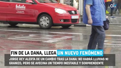 Ni lluvias ni granizo: Jorge Rey avisa del fenómeno que llega después de la DANA a partir del lunes