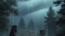 Storm, Thunderstorm, Sleep Sound, Sleeping, Relax, Heavy Rain, Calm, Weather, Aura