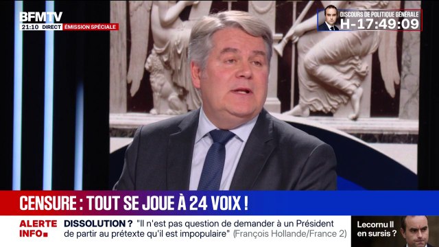 Pour moi, ce serait totalement cohérent que les députés LR censurent , en cas d'abrogation de la réforme des retraites, affirme Franck Louvrier, maire Les Républicains de La Baule