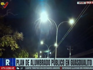 Apure | Ejecutan trabajos de alumbrado público en Guasdualito en su primera fase