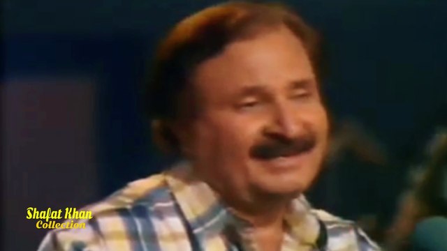 SARDAR ALI TAKKAR BEST PASHTO GHAZAL ZULFI KHWARI KA MATA KHOB RAZI ..