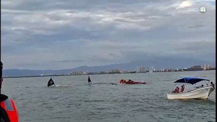 Después del hundimiento de Marigalante, llega su gemelo Jolly Roger a Puerto Vallarta