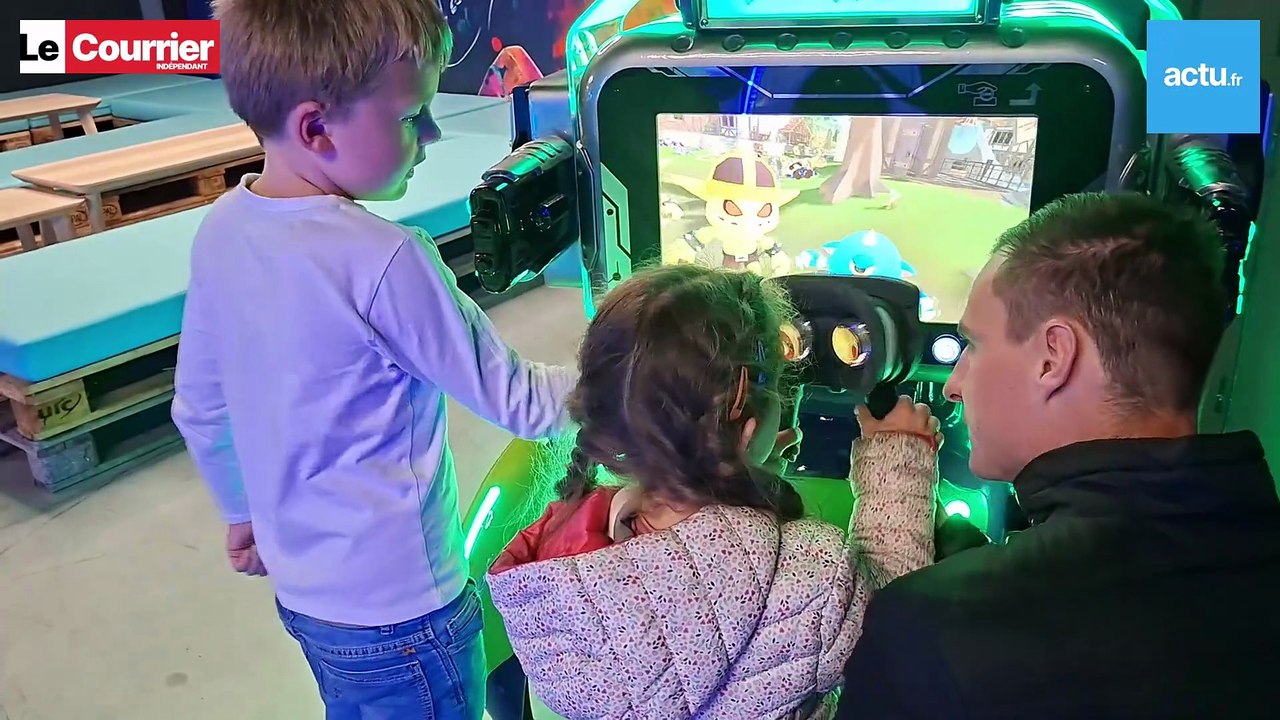La grande salle de jeux virtuels de Loudéac inaugurée