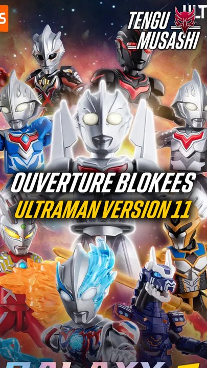Ouverture d'une box Blokkes Ultraman 11