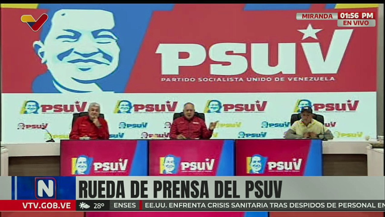 Sec. Gral. del PSUV Cabello destacó mecanismos diplomáticos de Venezuela para evitar conflictos