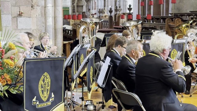 To finish the concert Crediton Town Band played Funiculi Funicula by Luigi Denza and Peppino Turco, video Alan Quick IMG_5305