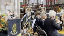 To finish the concert Crediton Town Band played Funiculi Funicula by Luigi Denza and Peppino Turco, video Alan Quick IMG_5305