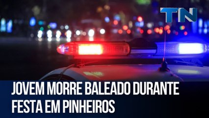 Jovem morre baleado durante festa em Pinheiros