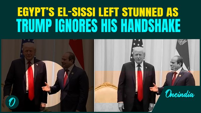 Trump HUMILIATES El-Sissi in Shocking Meeting: Egyptian Prez Offers Handshake, but Trump IGNORES