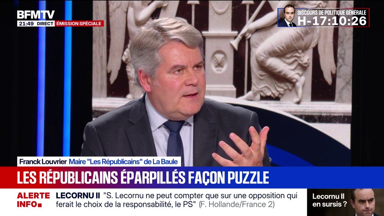 "J'ai beaucoup de peine et d'incompréhension": Franck Louvrier, maire LR de La Baule, réagit à la condamnation de Nicolas Sarkozy