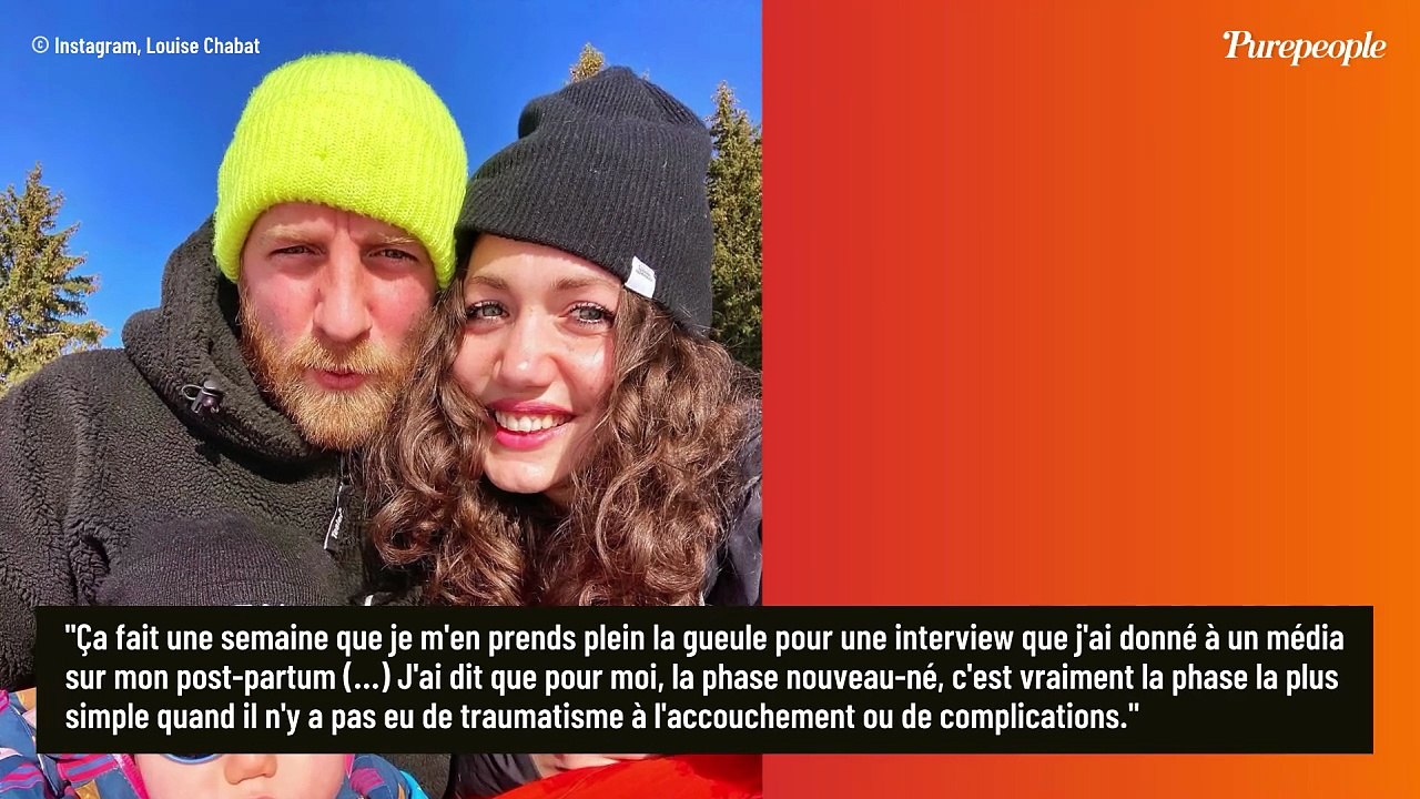 Moins d'un mois après avoir accueilli sa fille, Louise Chabat tient des propos qui ne passent pas : la fille d'Alain Chabat tenue de s'expliquer