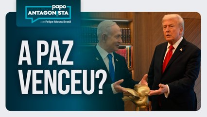 A paz venceu? | Papo Antagonista com Felipe Moura Brasil - 13/10/2025