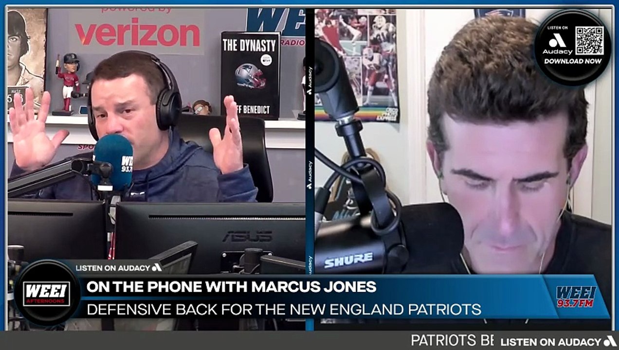 WEEI Afternoons: Marcus Jones joins the show to discuss his career year