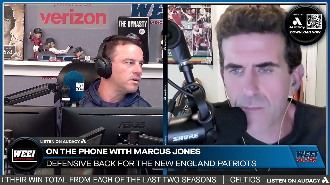 WEEI Afternoons: Marcus Jones on his contract status