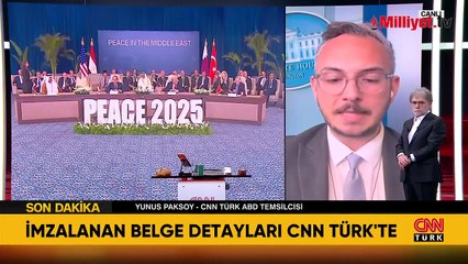 İşte imzalanan ‘Trump deklarasyonu’nun tam metni