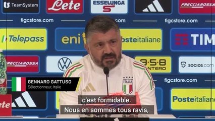 Italie - Gattuso : "Heureux que la guerre ait été interrompue"