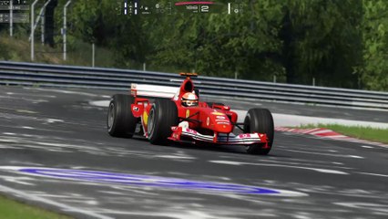 Ferrari F2004 F1-2004 | Nordschleife | Assetto Corsa | Hotlap