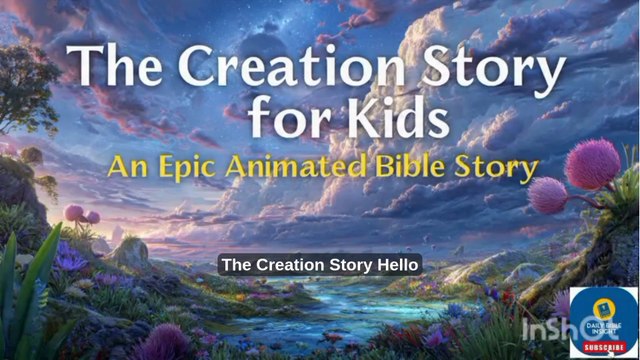 How God Created the World 🌍 | The Creation Bible Story for Kids & Adults | Animated Genesis Story