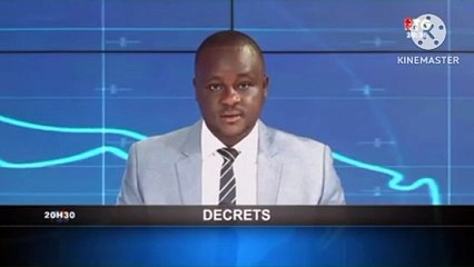 Décret du président de la transition général Mamadi Doumbouya