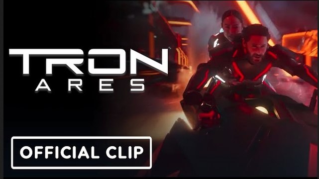 Tron Ares | 'Light Skimmer' Clip - Jared Leto, Greta Lee