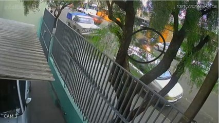 Vídeo mostra acidente que deixou adolescente ferido em Apucarana; veja