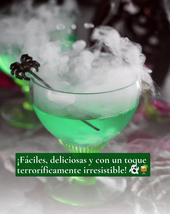 ¡Fiebre de Brujas! 👻 Bebidas refrescantes para tu fiesta de halloween