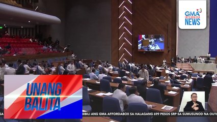 Panukalang P6.793T Nat'l Budget for 2026, pasado nasa Kamara | Unang Balita
