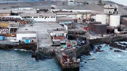 Ex Ballenera Iquique desde el cielo | Historia oculta revelada con Dron Dji mini 4 pro