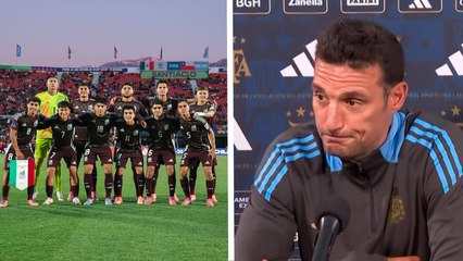 Scaloni enfría la polémica tras la victoria de Argentina sobre el Tri en el Mundial Sub-20 "Tengo un gran respeto por México"
