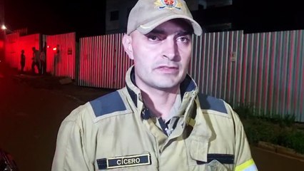 Oficial dos Bombeiros conta como aconteceu acidente que vitimou trabalhador em Cascavel
