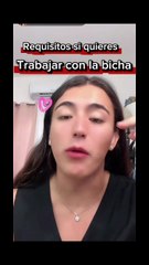 La Bicha Catracha y los requisitos para trabajar con ella