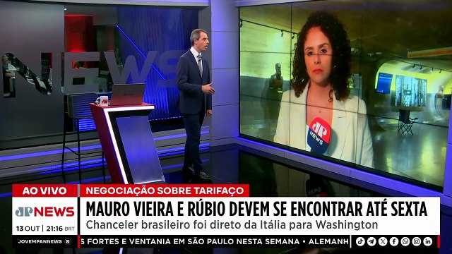 Mauro Vieira viaja aos EUA e governo espera encontro com Marco Rubio para negociar tarifaço