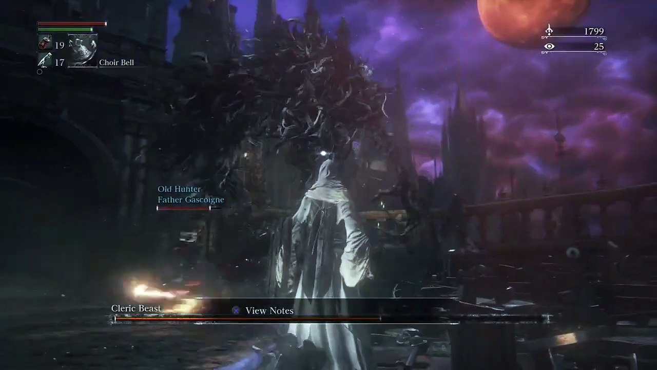 Father Gascoigne vs. Cleric Beast (Summons Vs. Bosses #1) - Bloodborne