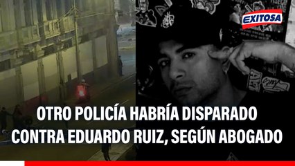 Caso Eduardo Ruiz: Abogado de deudos señala que OTRO POLICÍA podría ser el autor del crimen