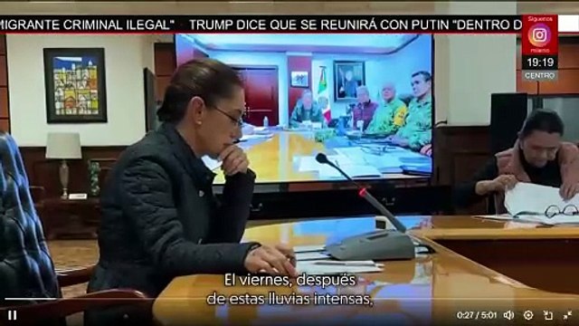 Sheinbaum revela 160 comunidades aisladas a una semana de las inundaciones por las fuertes lluvias