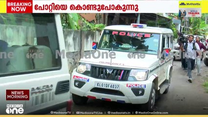 Unnikrishnan Potty  to court,ഉണ്ണികൃഷ്ണൻ പോറ്റിയെ കോടതിയിലേക്ക് കൊണ്ടുപോകുന്നതിന്റെ തത്സമയ ദൃശ്യങ്ങൾ