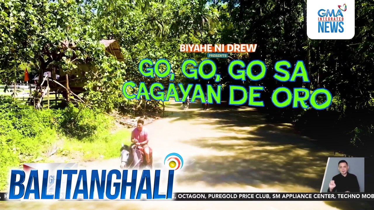 Cowboy for a day activity at ilang masasarap na pagkain sa Cagayan de Oro, tampok sa "Biyahe ni Drew" sa linggo, 6:10 pm sa GTV | Balitanghali