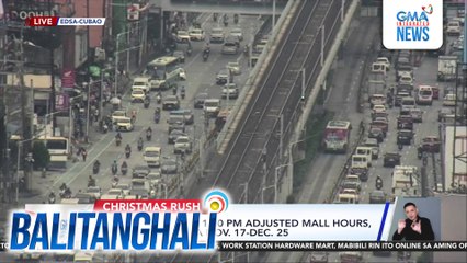 MMDA - 11:00 am - 11:00 pm adjusted mall hours, ipatutupad simula Nov. 17 - Dec. 25 | Balitanghali