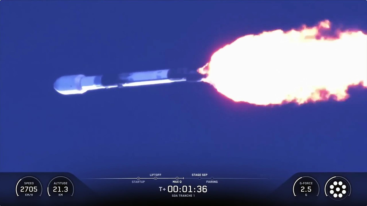 Blastoff! SpaceX launches 21 satellites for US military from California, nails landing