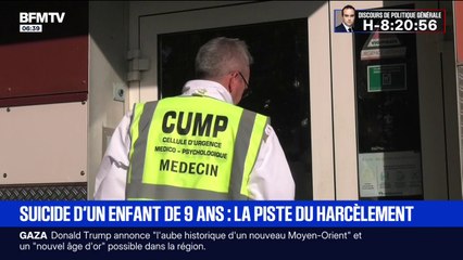 Suicide présumé d’une fillette de 9 ans: la piste du harcèlement étudiée