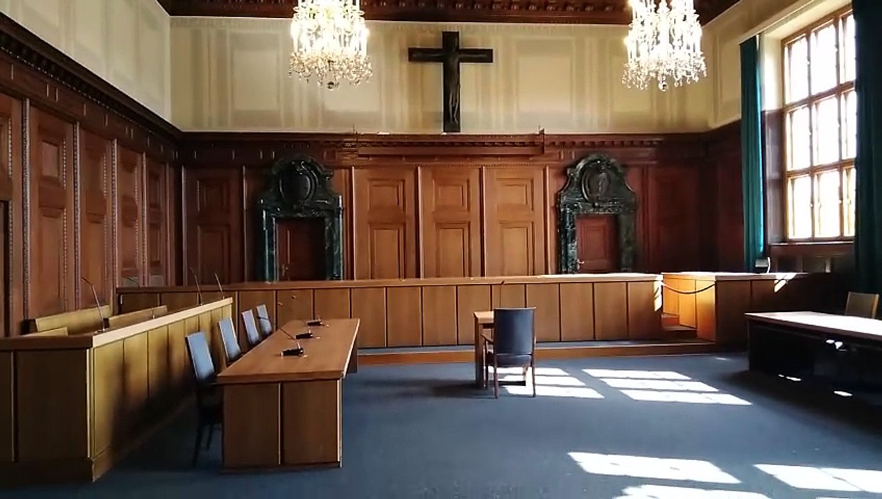 Nuremberg Trials Room , Here the Nazi War Criminals Were Tried (1946-48)