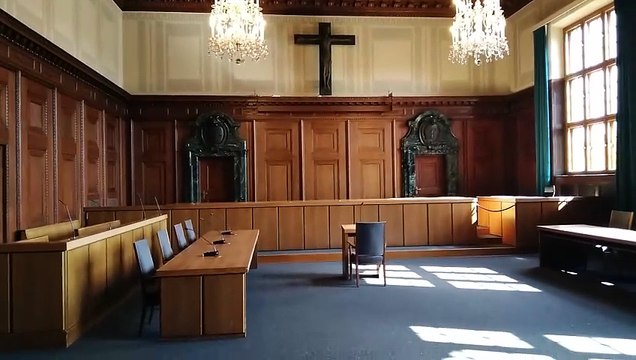 Nuremberg Trials Room , Here the Nazi War Criminals Were Tried (1946-48)