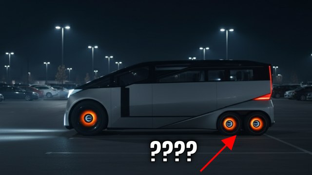 Sechsrädriger Luxus: Der Lexus LS wird zum futuristischen Elektro-Van