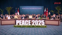 Trump y el resto de países mediadores firman la primera fase del plan de paz en Gaza
