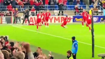 Belgium vs Wales 42  All Goals  Highlights  Large Mouse  entered the stadium