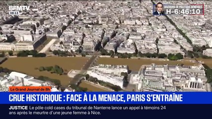 À Paris, un exercice de crise pour simuler une crue de la Seine