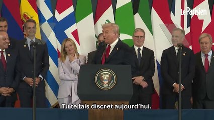 « Tu te fais discret aujourd’hui » : Trump chambre Macron lors de son discours en Egypte