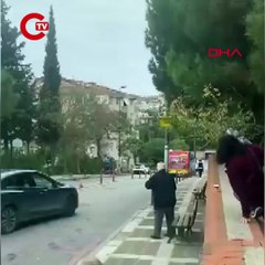 Üsküdar'da İETT otobüsü kaza yaptı