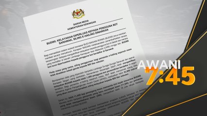 Kelayakan diperluas kepada pengguna bot Sarawak, siling e-hailing dinaikkan